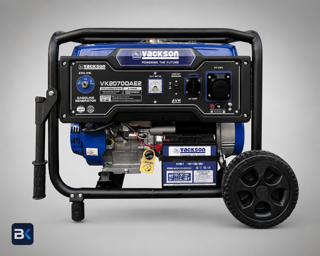 موتور برق واکسون 9.5 کیلووات مدل VACKSON VK20700AE2 بنزینی استارتی