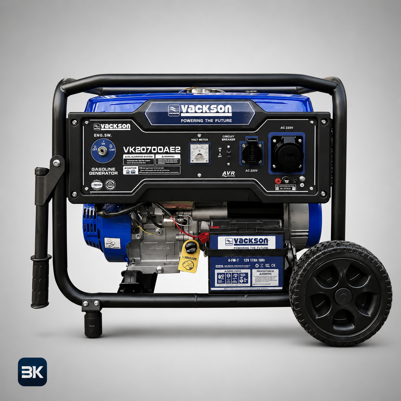 موتور برق واکسون 10.5 کیلووات مدل VACKSON VK21700AE2 | ژنراتور قدرتمند 10500 وات