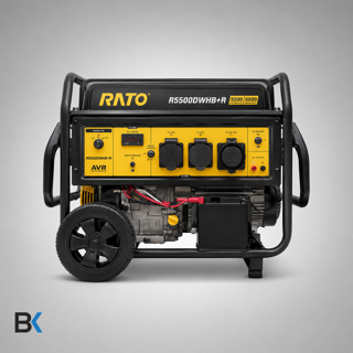 موتور برق راتو ریموت دار مدل RATO R5500 DWHB+R بنزینی